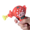 Children's manual fruit spray bubble gun, fully guaranteed anti-drop bubble machine, a best-selling toy at children's street stalls details Picture